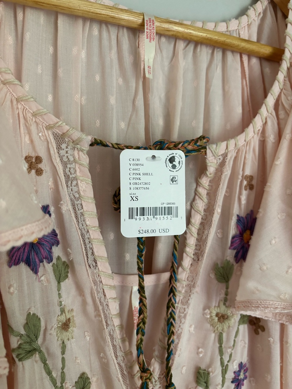 Free People Savannah Rose Midi Dress NWT - Picture 8 of 11